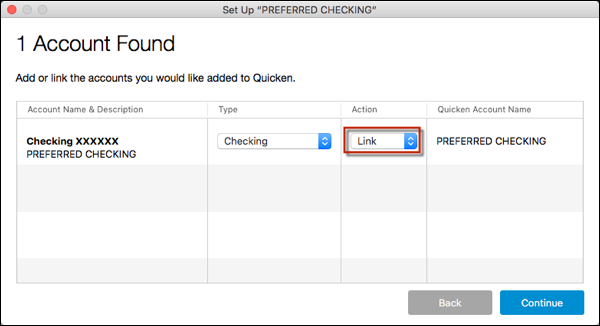 quicken for mac downloads to f1notes instead of memo